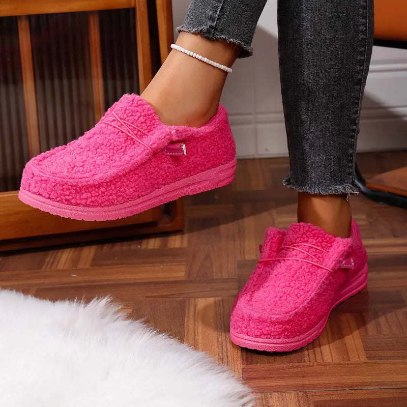 Clara™ | Comfy Teddy Slides